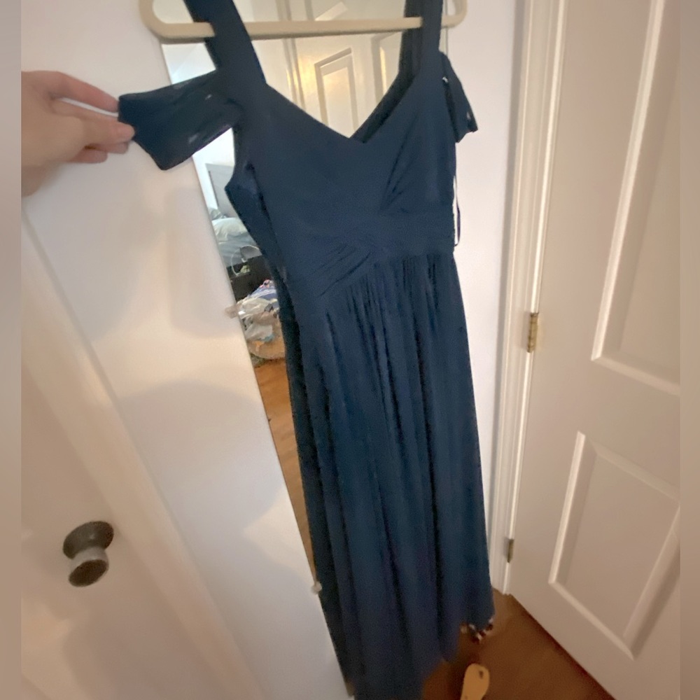 Lulus blue maxi dress